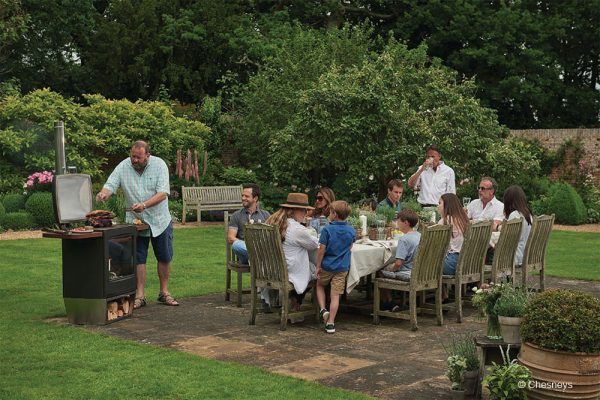 Terras houtkachel - barbecue H600 V0 - Afbeelding 3