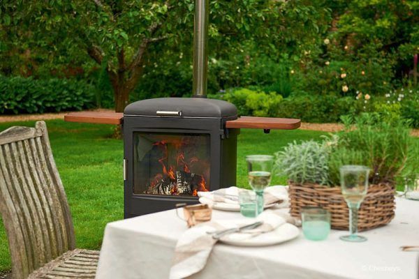 Terras houtkachel - barbecue H600 V0 - Afbeelding 5