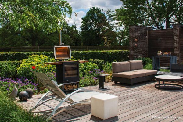 Terras houtkachel - barbecue H600 V0 - Afbeelding 7