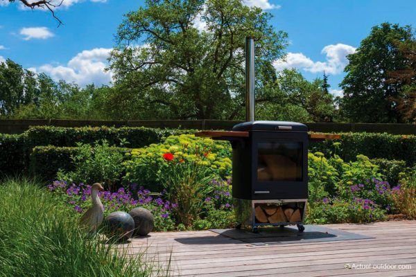 Terras houtkachel - barbecue H600 V0 - Afbeelding 8
