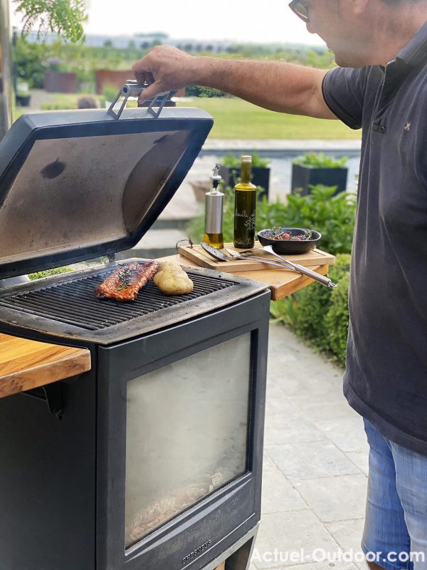 Cuisine sur barbecue haut de gamme