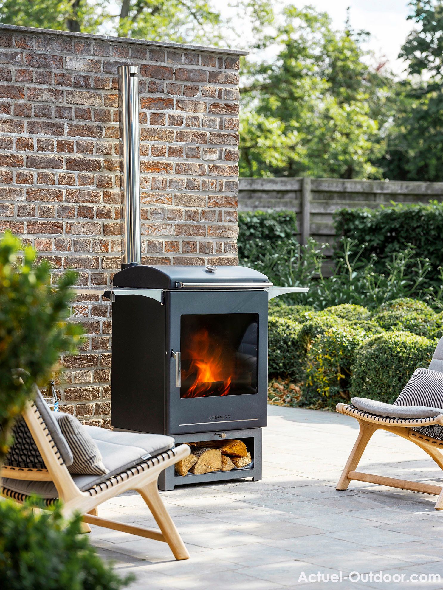 Mini Poêle À Bois De Chauffage D'extérieur, En Acier Inoxydable