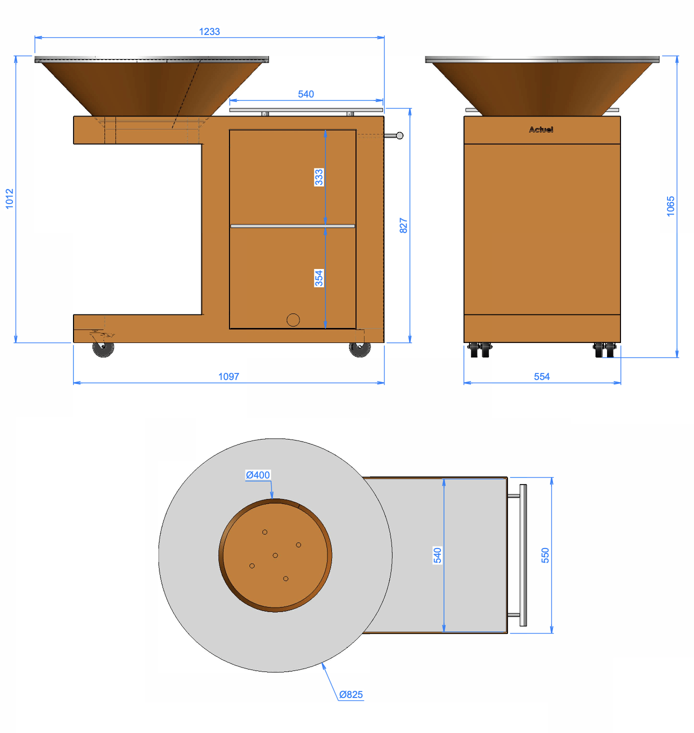 Schema plancha moduleo céramique