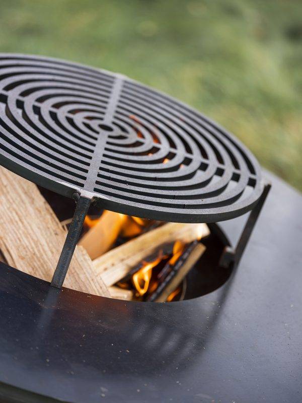 Anneau et grille de cuisson plancha brasero