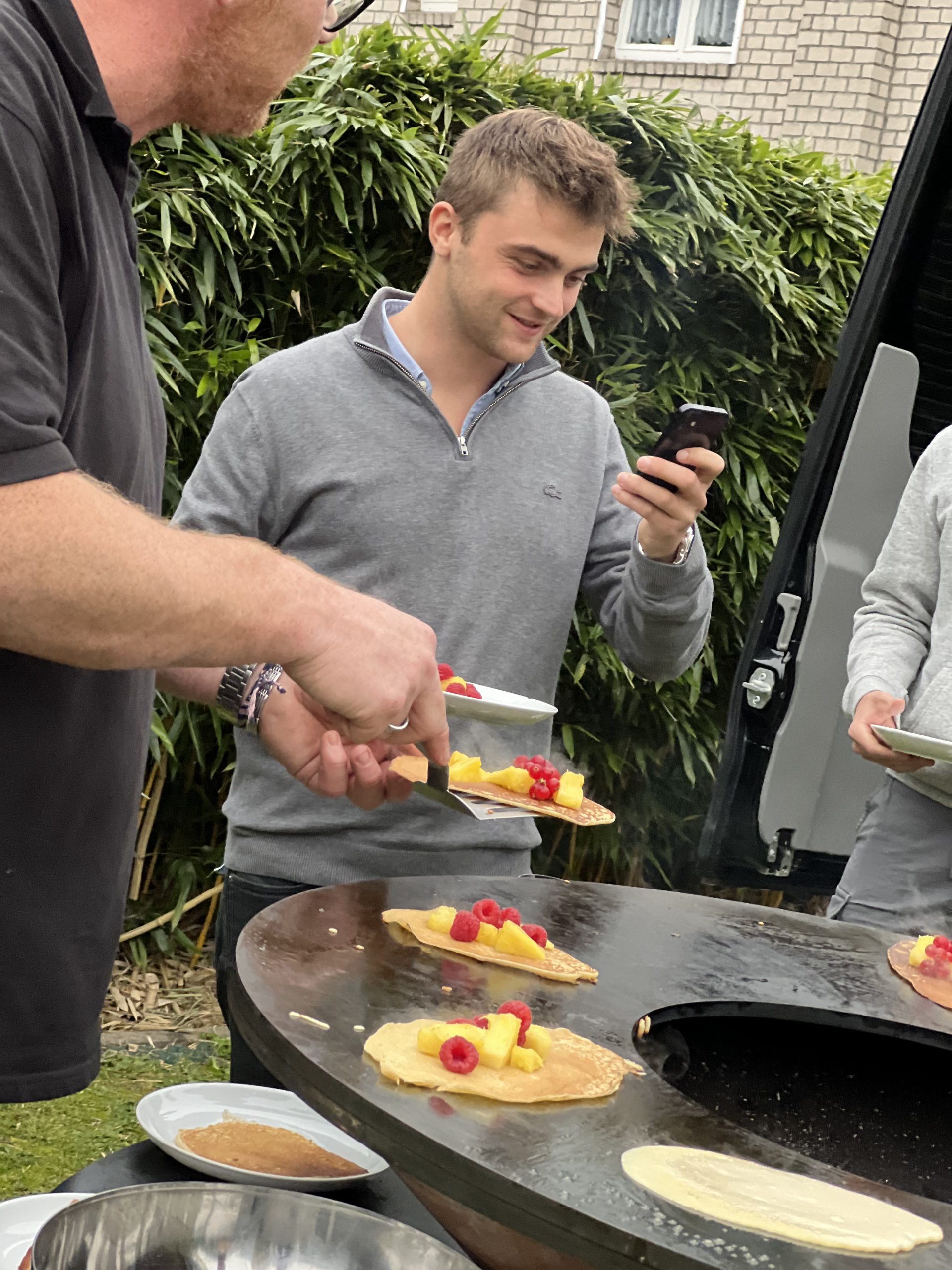 Pancake à la plancha