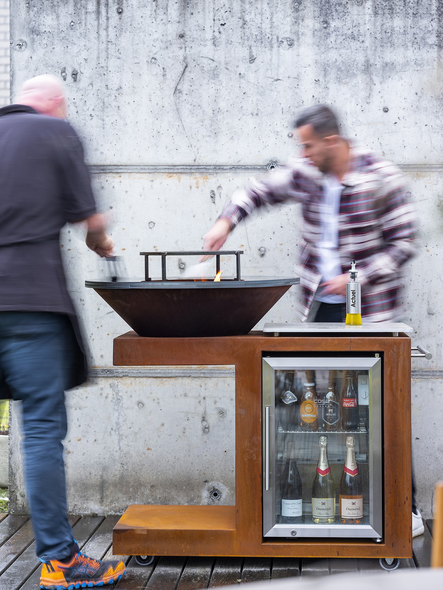 Cuisine à la plancha moduleo frigo